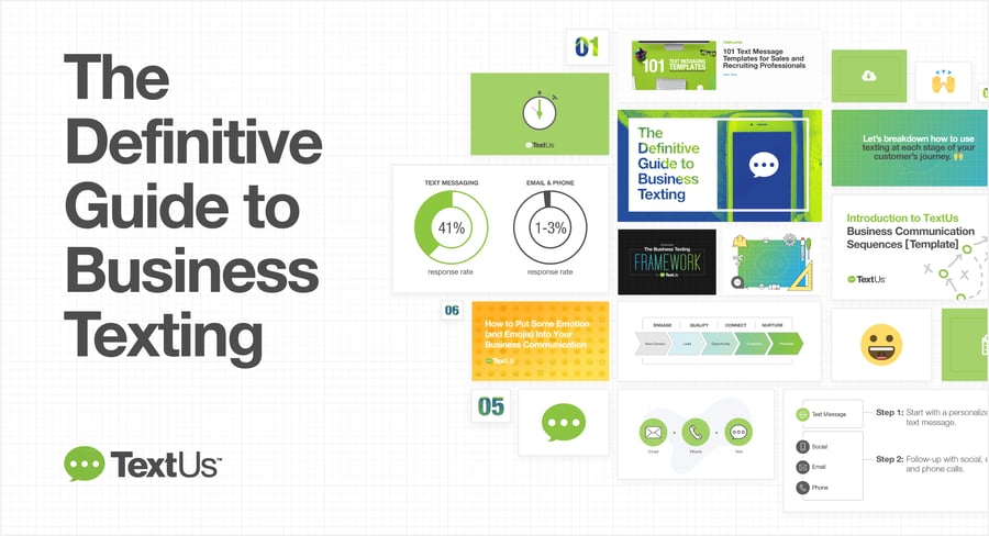 the definitive guide to business texting ebook